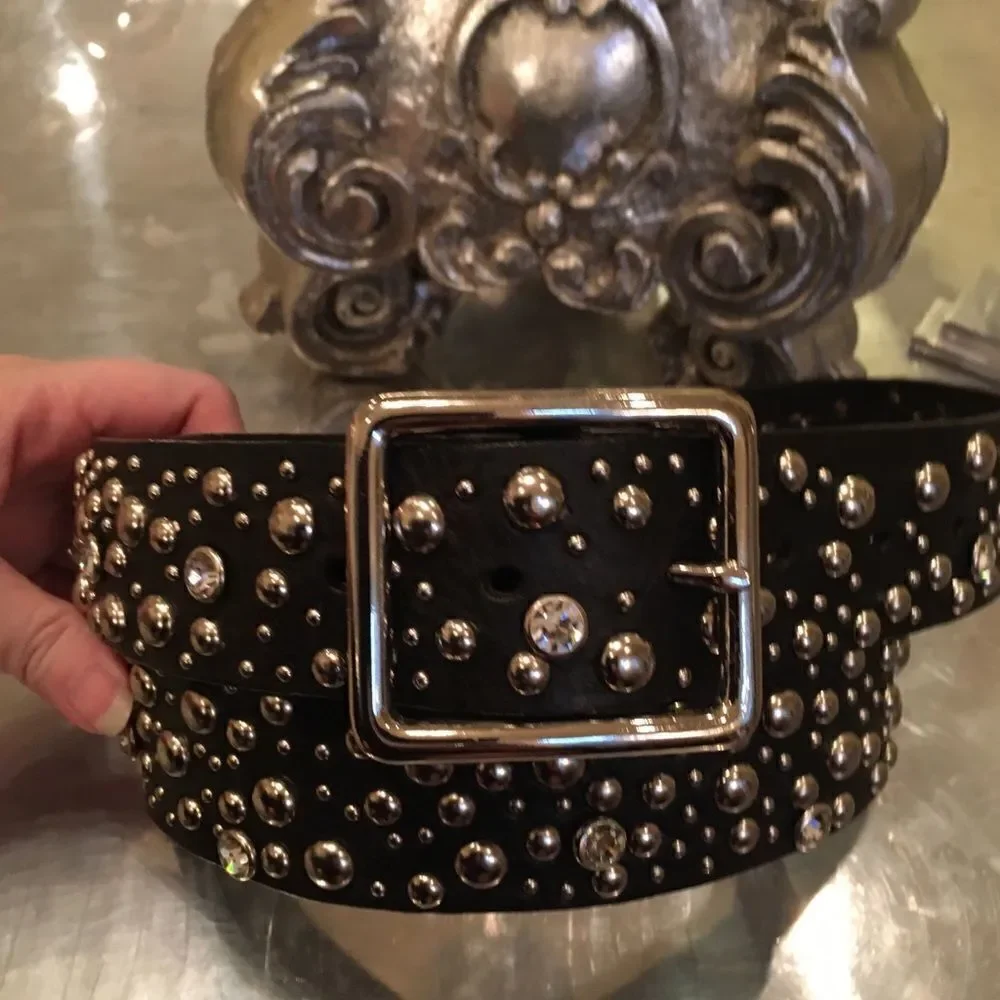 BLACK CRYSTAL Belt!
